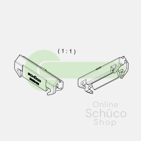 Schuco plastic holder - 203108 / 266261