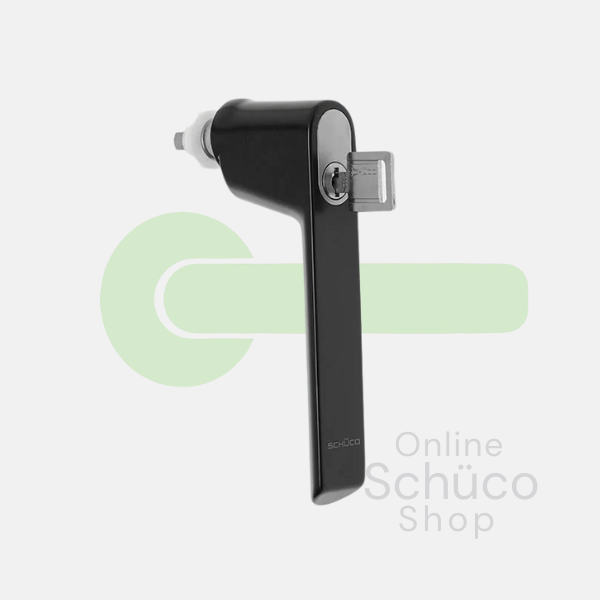 Schuco window handle - lockable - tilt before turn - various colours - 247656 / 247657 / 247658 / 247659 / 2476600