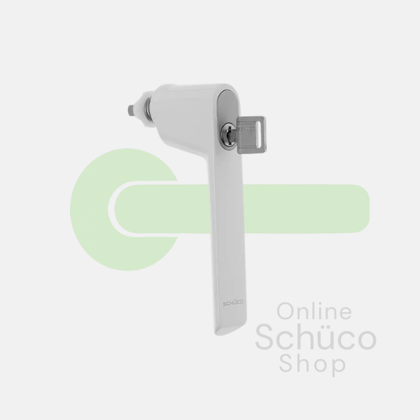 Schuco window handle - lockable - tilt before turn - various colours - 247656 / 247657 / 247658 / 247659 / 2476600