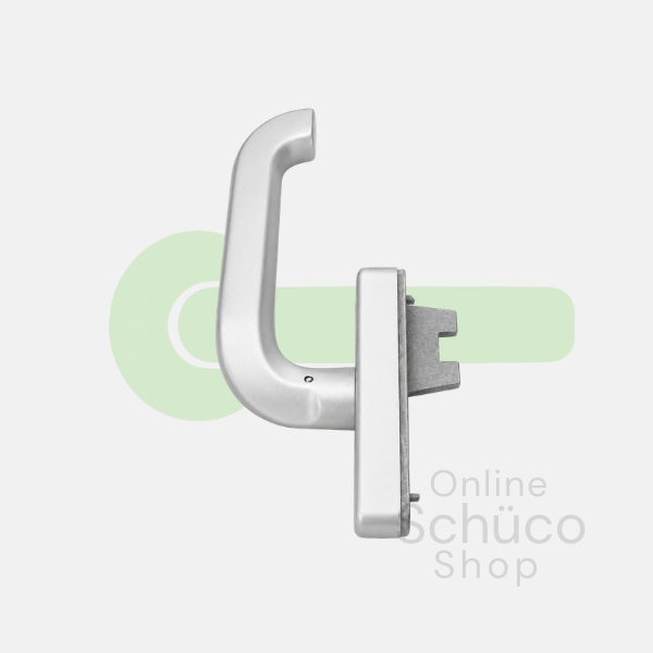 Schuco window handle - 214744 - with bend