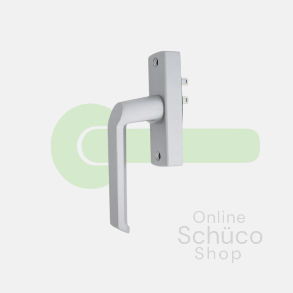 Schuco window handle - 214750 aluminium