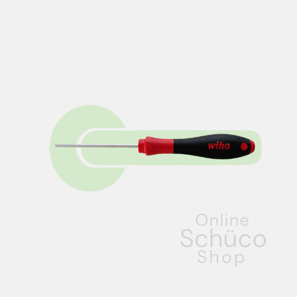 Schuco screwdriver - Hexacon and Star-head - various sizes