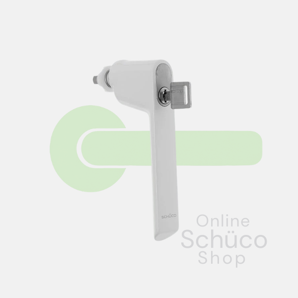 Schuco window handle - lockable - tilt before turn - various colours - 247656 / 247657 / 247658 / 247659 / 2476600