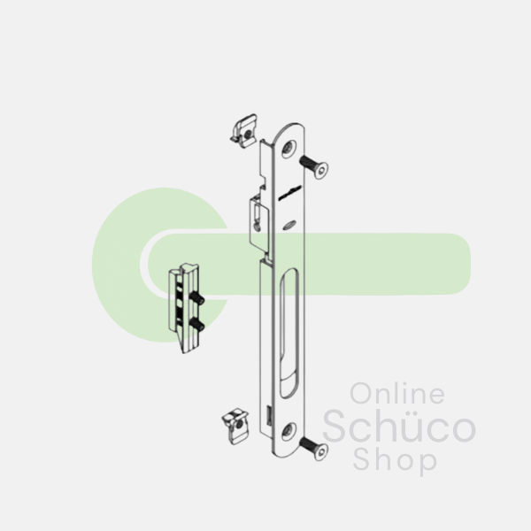 Schuco sliding door lock - various colors 234382