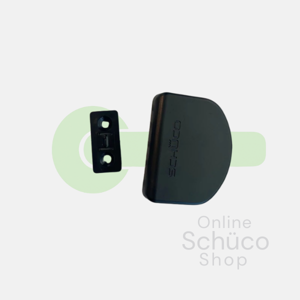 Schuco door pull - black 242686 298997
