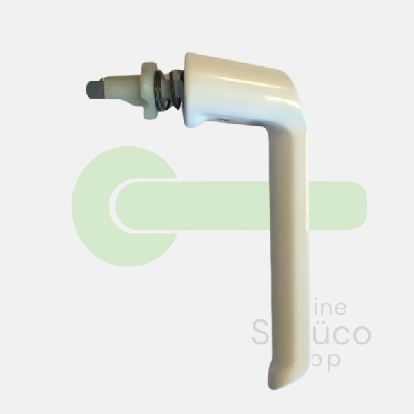 Schuco window handle - white 234235 - 23423500 / brown 2490900