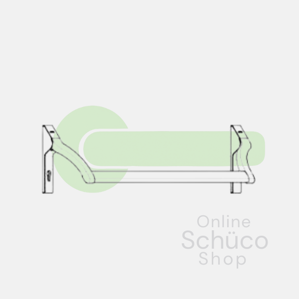 Schuco rod for emergency door hardware - 212991 - 240753