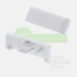 Schuco drain cap 242059 white