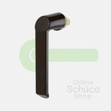 Schuco window handle - white 234235 - 23423500 / brown 2490900