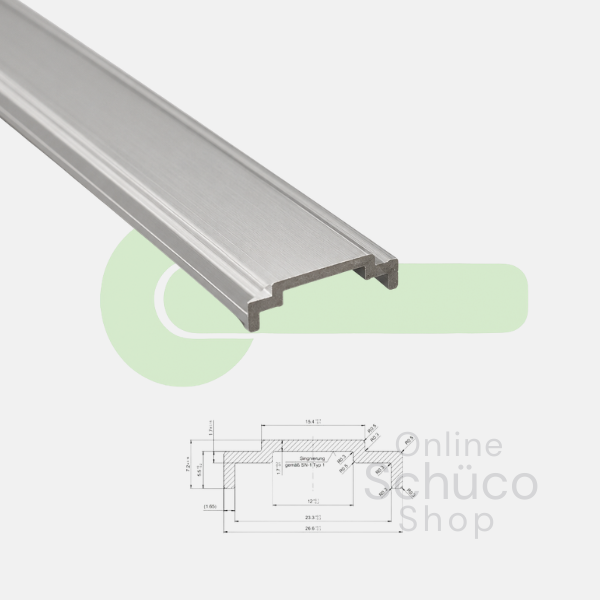 Schuco Iskoterm Royal - aluminium control rod* - 106456