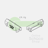 Schuco plastic holder - 203108 / 266261