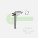 Schuco window handle - lockable - 234014 - aluminium