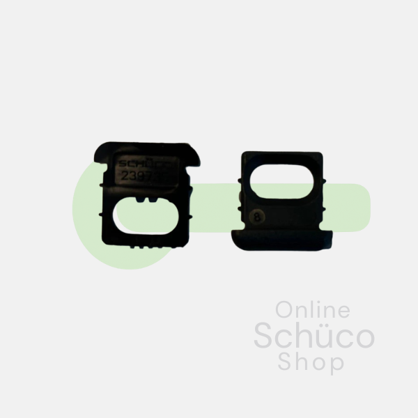 Plastic U-shaped dome end plug - per 2 pieces - 239735