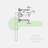 Schuco handle bifolding door - 269190