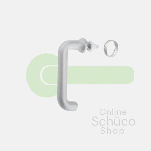Schuco window handle - 234023 - aluminium