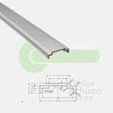 Schüco Avantec - aluminium sash rod* - 184346