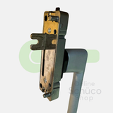Schuco aluminum PSK handle lockable sliding door silver RS 247696 /277796 - LS 247695 / 277795