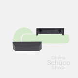 Schuco drainage cover cap - grey 208693 / black 208694 / white 9010 208695 / white 9016 227542