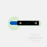 Schüco double casement handle - 25398700 LH / 25398800 RH