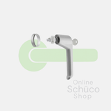 Schuco window handle - lockable - 234014 - aluminium
