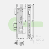 Schuco Panic Day & Night Lock B 35/92/9 - 241926