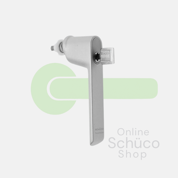 Schuco window handle - lockable - SmartActive - aluminium colour -269233