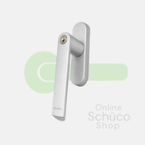 Schuco lockable window handle - top-hung window - 269567 - aluminium