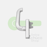 Schuco window handle - 214744 - with bend