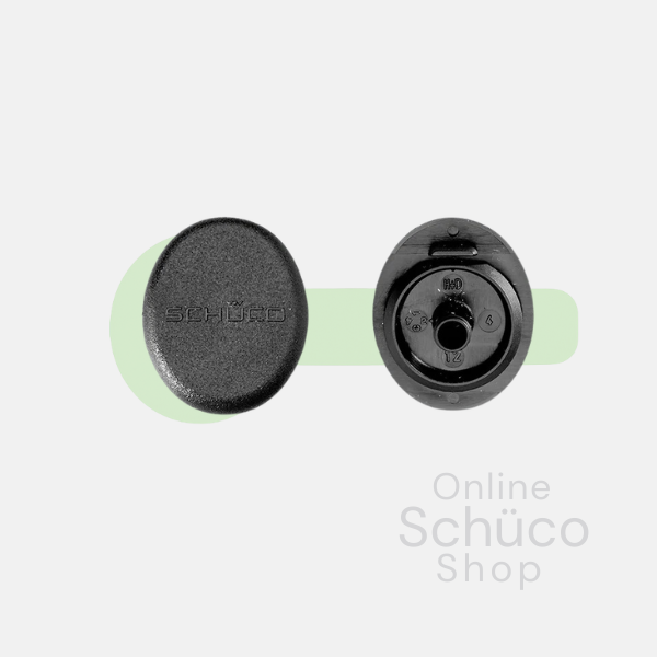 Schuco hinge cap - surface-mounted hinge - bottom part 239080 - per piece