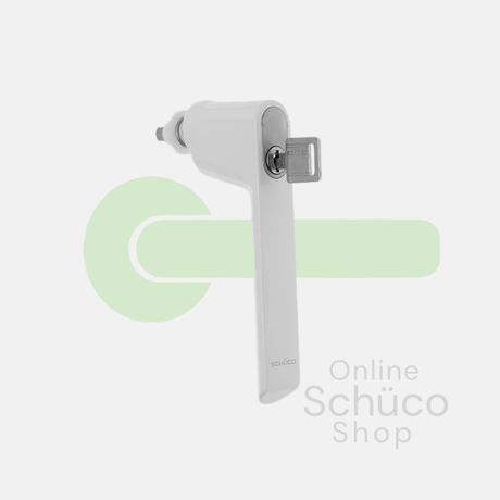 Schuco window handle - lockable - tilt before turn - various colours - 247656 / 247657 / 247658 / 247659 / 2476600