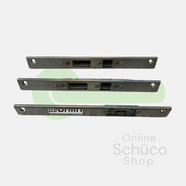 Schuco 3-piece strike plate set - 239633 LH / 239634 RH