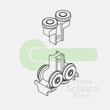 Schuco bifold door 70 FD double bogie wheels - 233942