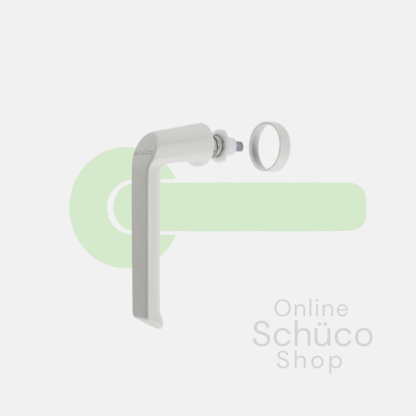 Schuco window handle - 234006 - cream white RAL9010