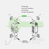 Schüco emergency exit door electric opener - 240664