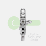 Schuco turn handle lockable - LS 247769 / RS 247770 - aluminium