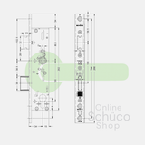 Schuco panic lock E - 34/9 - 241981