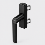 Schuco window handle - colours: aluminium LH 214793 / RH 214794