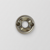 Schuco design rosette - colours: 277682 aluminium / 277683 black 9005 / 277684 white 9010 / 277685 white 9016 / 277686 stainless steel look